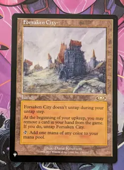MTG (the LIST) FORSAKEN CITY NM - Image 1