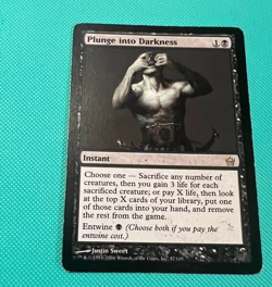 Plunge into Darkness - 5th Dawn - MTG - Magic the Gathering - Image 1