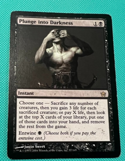 Plunge into Darkness - 5th Dawn - MTG - Magic the Gathering - Image 2