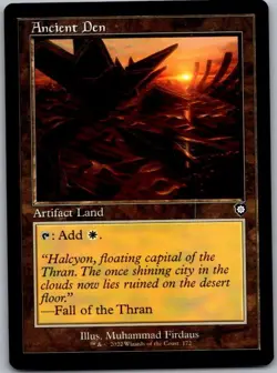 Ancient Den (Retro Frame) - Commander: The Brothers' War (172) | NM | [BRC] - Image 1