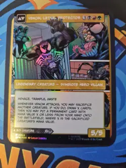 Eddie Brock / Venom, Lethal Protector M 0224 Foil | Spider-Man | MTG - Image 2