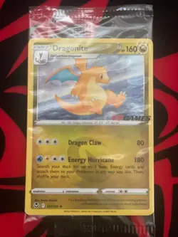 Dragonite Pokemon Silver Tempest 131/195 EBGames Stamped - Image 2