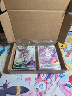 Pokemon Card Lot Full Art All Hits V/VMAX IR Ex 90 Cards NM Read Desc - Image 1