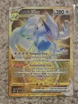 Pokemon TCG Lugio 211/195 Silver Tempest Full Art Secret Rare Near Mint Card - Image 1