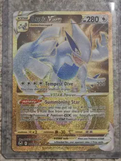 Pokemon TCG Lugio 211/195 Silver Tempest Full Art Secret Rare Near Mint Card - Image 2