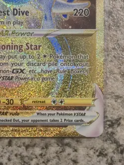 Pokemon TCG Lugio 211/195 Silver Tempest Full Art Secret Rare Near Mint Card - Image 5