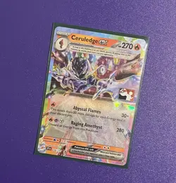 Pokemon TCG - Ceruledge ex 036/191 Play Stamped Prize Pack Series 7 Holo - Image 1
