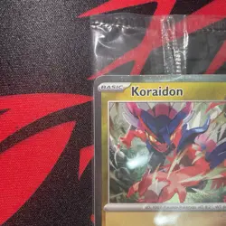 Koraidon Pokemon Temporal Forces EB Games Stamped 119/162 - Image 3