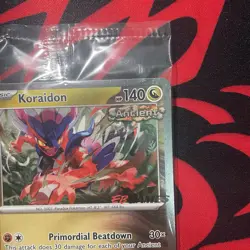 Koraidon Pokemon Temporal Forces EB Games Stamped 119/162 - Image 4