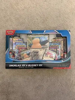 Pokemon Snorlax Ex & Blissey Ex Special Collection Box sealed - Image 1