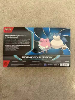 Pokemon Snorlax Ex & Blissey Ex Special Collection Box sealed - Image 2