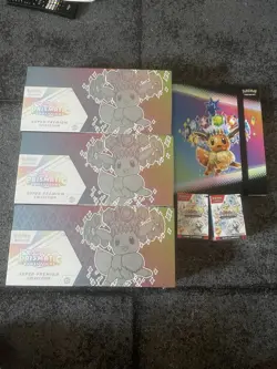 Pokemon Prismatic Evolutions SPC X3 and Booster Bundle X2 Collection! - Image 1