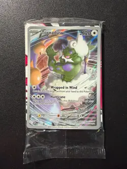 Pokemon Tornadus 210 Promo SEALED From Pokemon Center Scarlet & Violet Promo 210 - Image 1