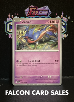 POKEMON - ZACIAN NON HOLO - PFL 045/094 - PHANTASMAL FLAMES - MASTER SET RARE - Image 1
