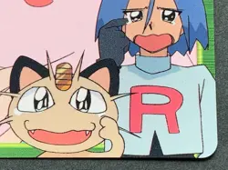 Chansey & Jessie 54. Pokemon Carddass Anime collection Japanese RARE - Image 4