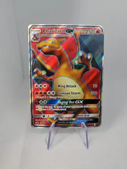 Charizard GX SM60 Promo Full Art Holo Near Mint Pokemon TCG - Image 1