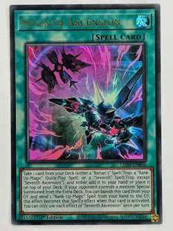 Yu Gi Oh - LED9-EN006 Seventh Ascension - Ultra Rare - Image 1