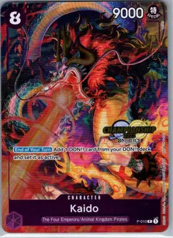 Kaido (CS 2023 Celebration Pack) P-010 - One Piece Card - NM - Image 1