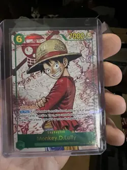 Monkey.D.Luffy (118) (Parallel) - Carrying On His Will (OP13) NM One Piece TCG - Image 1