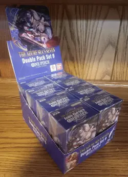 8x ONE PIECE TCG OP-14: The Azure Sea’s Seven - Double Pack Set Vol. 9 DP09 - Image 1