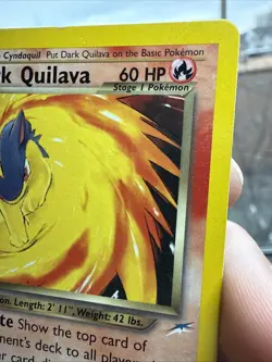 Pokemon TCG Dark Quilava Neo Destiny Card 39/105 Unlimited Uncommon - Image 4