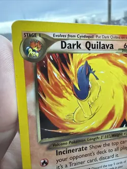 Pokemon TCG Dark Quilava Neo Destiny Card 39/105 Unlimited Uncommon - Image 5