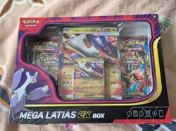 Brand New & Sealed Pokemon Card TCG Mega Evolution Mega Latias ex Collection Box - Image 1