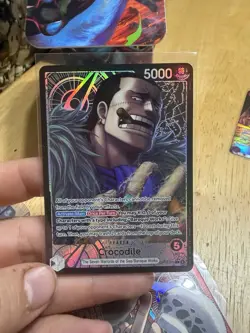 Op14-079 Crocodile Alt Art One Piece Card Game English - Image 1