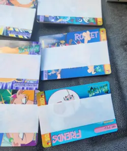 1999 Bandai Pokemon Carddass Vending Series 6 Box Lot (2) 80 Strap 400 Cards - Image 3