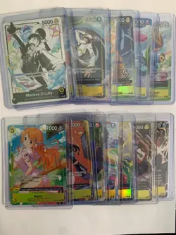 Complete 14 Card Full Art set - ONE PIECE ST29 Starter Deck EGGHEAD English - Image 1
