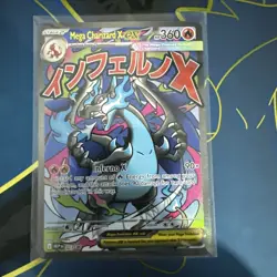 NM! Mega Charizard X EX MEP 023 UPC Promo Full Art Card Pokemon TCG - Image 1