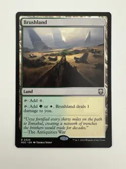 Brushland MTG Magic the Gathering Card NM Near Mint M3C - Image 1