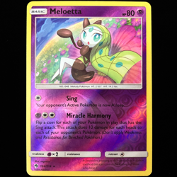 Pokemon TCG Meloetta 104/214 Reverse Holo Lost Thunder Near Mint NM Card - Image 1