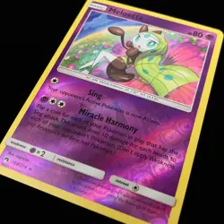 Pokemon TCG Meloetta 104/214 Reverse Holo Lost Thunder Near Mint NM Card - Image 4