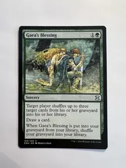 Gaea's Blessing - MTG Eternal Masters - NM - Image 1