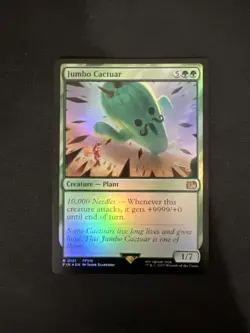 Jumbo Cactuar Final Fantasy Foil Mint - Image 1