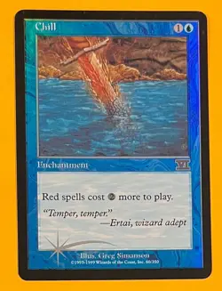 MTG CHILL (Foil) Arena Promo (OldManMTG 013-108) - Image 1