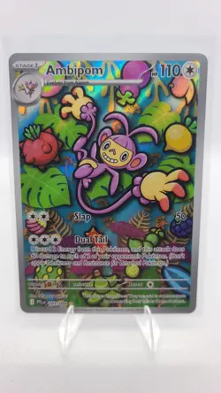 Pokemon Phantasmal Flames PFL Ambipom #107 - Image 1