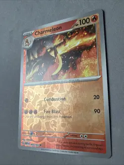 Pokemon TCG * Scarlet & Violet 151 * 005/165 Charmeleon Uncommon * REVERSE HOLO - Image 2