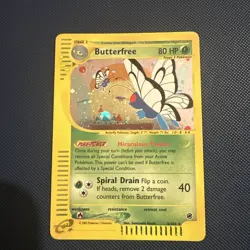 Butterfree Holo Rare 5/165 Expedition Base Set WOTC Vintage Pokemon - Image 1