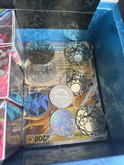 Pokemon Phantasmal Flames Charizard UPC Play Mat, Sleeves, Deck Box, & Coin - Image 3