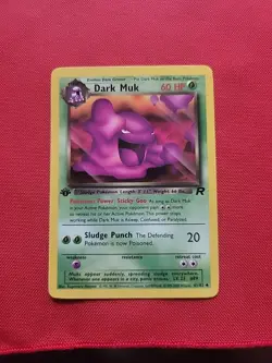 Pokemon: Dark Muk 1st Edition #41/82 Team Rocket 2000 Vintage WOTC - LP/NM -I127 - Image 1