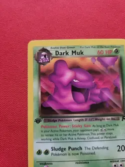 Pokemon: Dark Muk 1st Edition #41/82 Team Rocket 2000 Vintage WOTC - LP/NM -I127 - Image 4