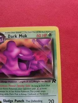 Pokemon: Dark Muk 1st Edition #41/82 Team Rocket 2000 Vintage WOTC - LP/NM -I127 - Image 5
