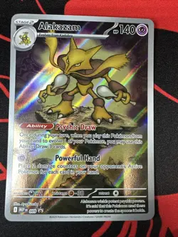 Alakazam 009 Mega Evolutions Black Star Promo Pokemon TCG - NM/Mint - Image 1