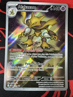 Alakazam 009 Mega Evolutions Black Star Promo Pokemon TCG - NM/Mint - Image 2