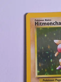 Pokemon TCG Hitmonchan Base Set 7/102 Holo Mp/hp - Image 5