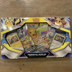 POKEMON TCG PIKACHU-GX & EEVEE-GX SPECIAL COLLECTION BOX NEW FACTORY SEALED - Image 1