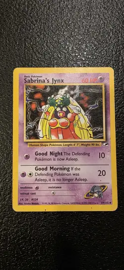 Pokemon - Gym Heroes Sabrina's Jynx 59/132 LP - Image 1