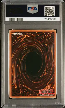 Yu-Gi-Oh! Darknight Parshath Ultimate Rare PTDN-EN082 PSA 9 MINT - Image 2